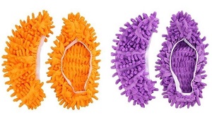 Pantuflas limpiadoras