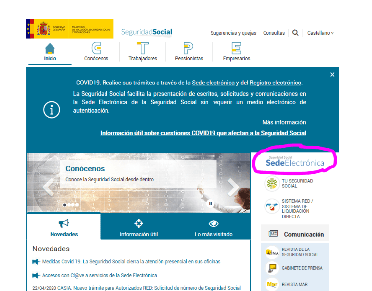 sede-electronica-seguridad-social