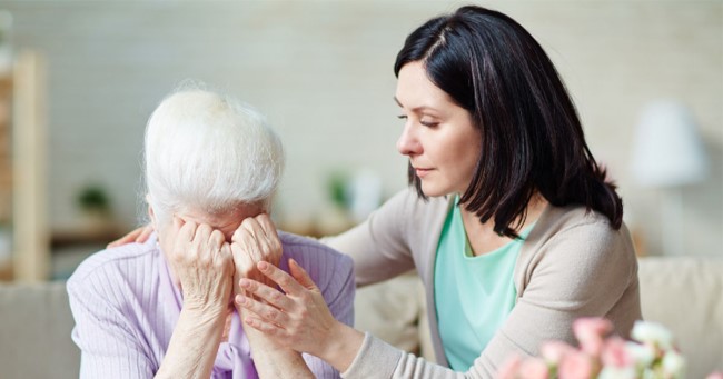 Madre con carácter difícil