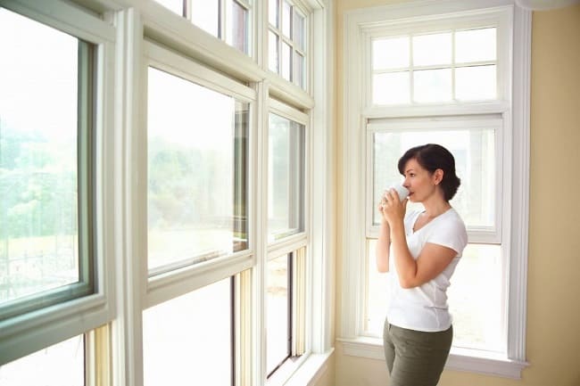 Limpieza de cristales para ventanas de guillotina