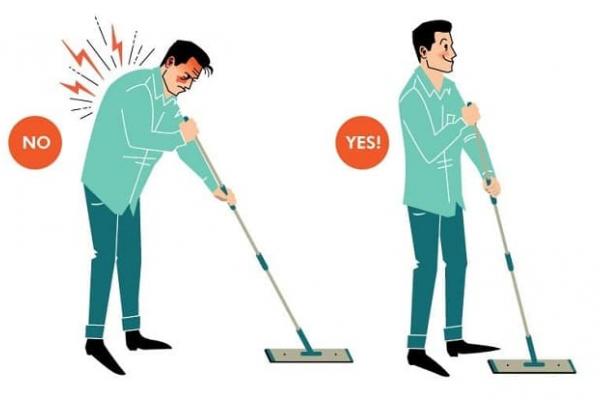 Limpieza doméstica en Bilbao: limpieza ergonómica para cuidar la salud